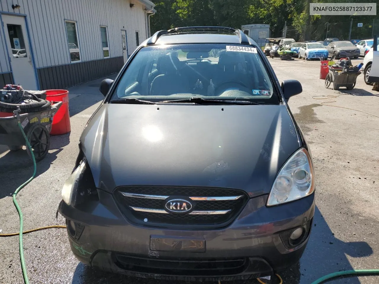 2008 Kia Rondo Base VIN: KNAFG525887123377 Lot: 68834434