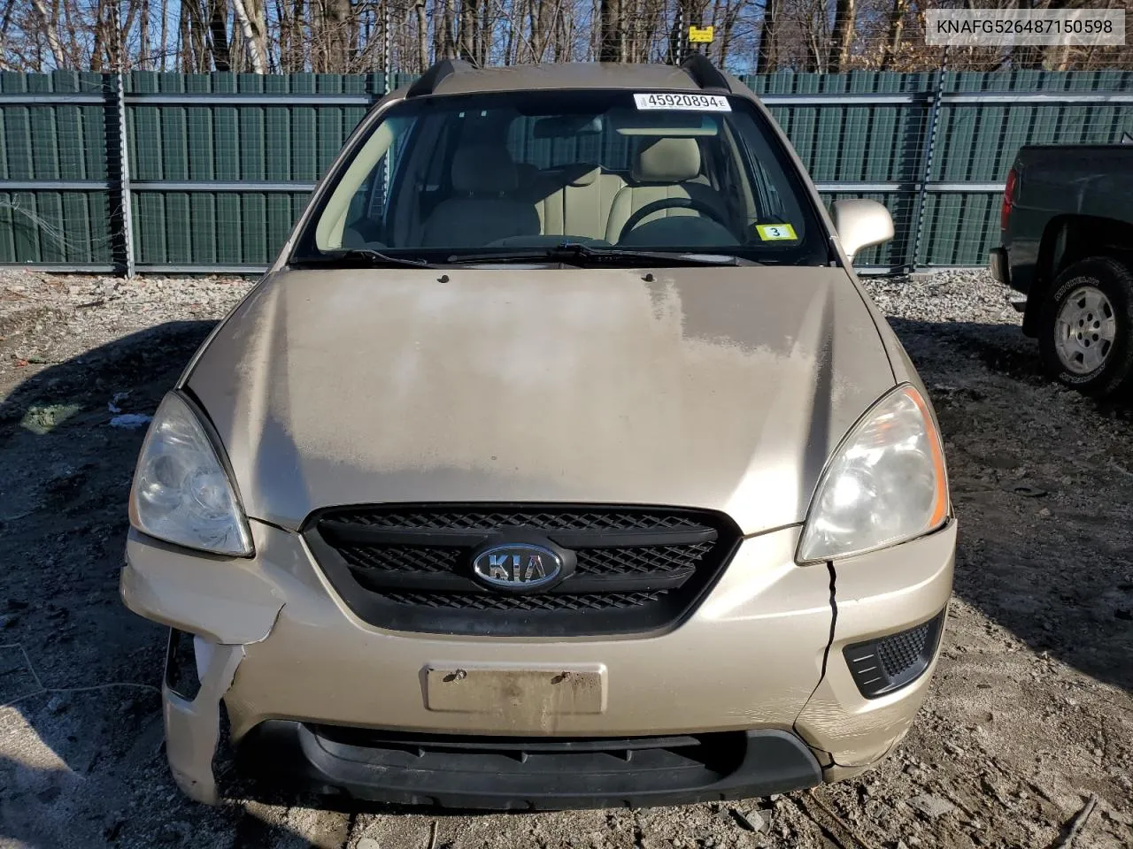 KNAFG526487150598 2008 Kia Rondo Lx