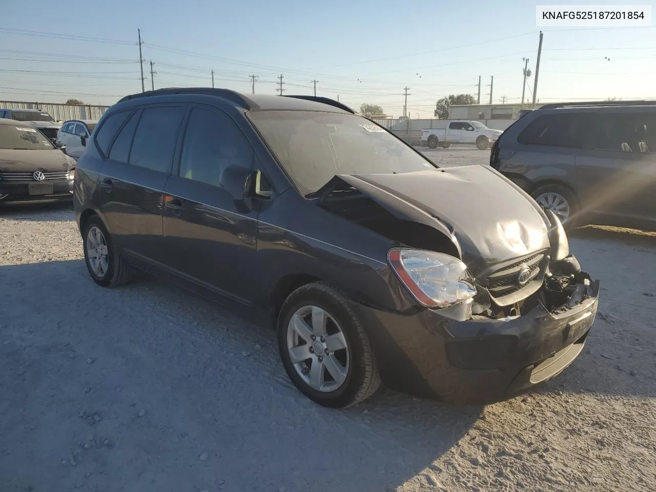 2008 Kia Rondo Base VIN: KNAFG525187201854 Lot: 74352904