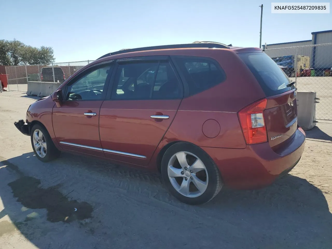 2008 Kia Rondo Base VIN: KNAFG525487209835 Lot: 76913274