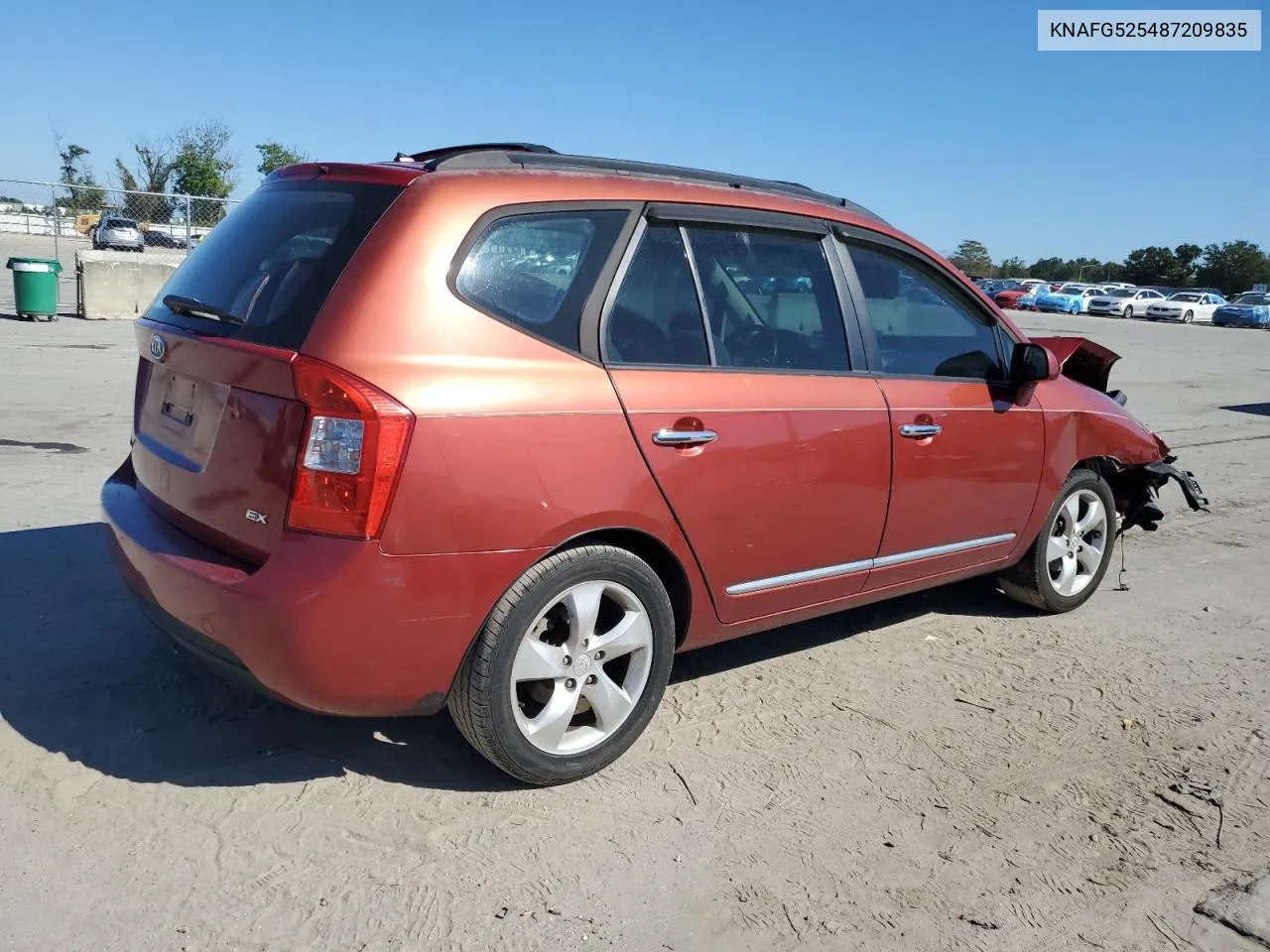 2008 Kia Rondo Base VIN: KNAFG525487209835 Lot: 76913274