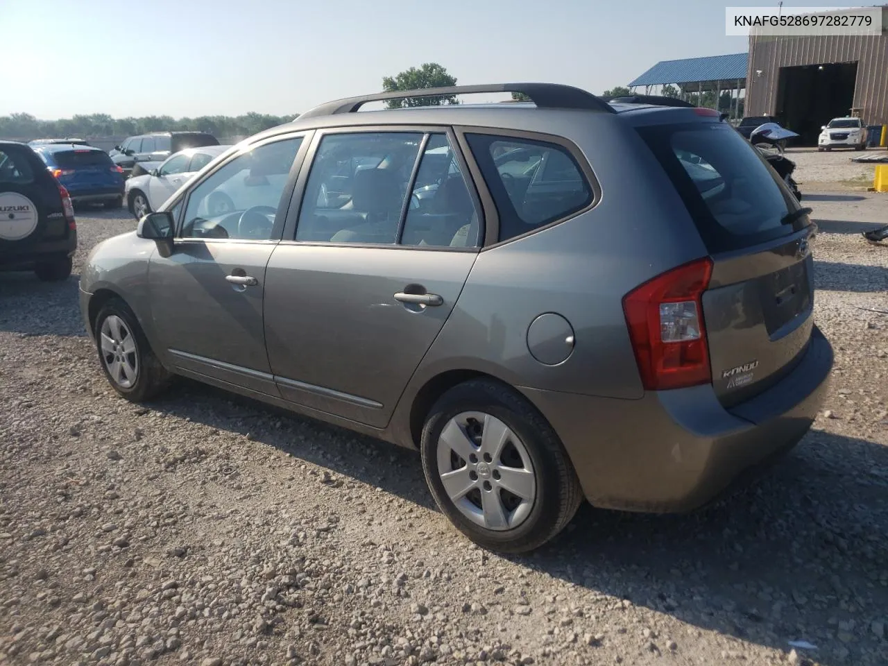 2009 Kia Rondo Base VIN: KNAFG528697282779 Lot: 58926614