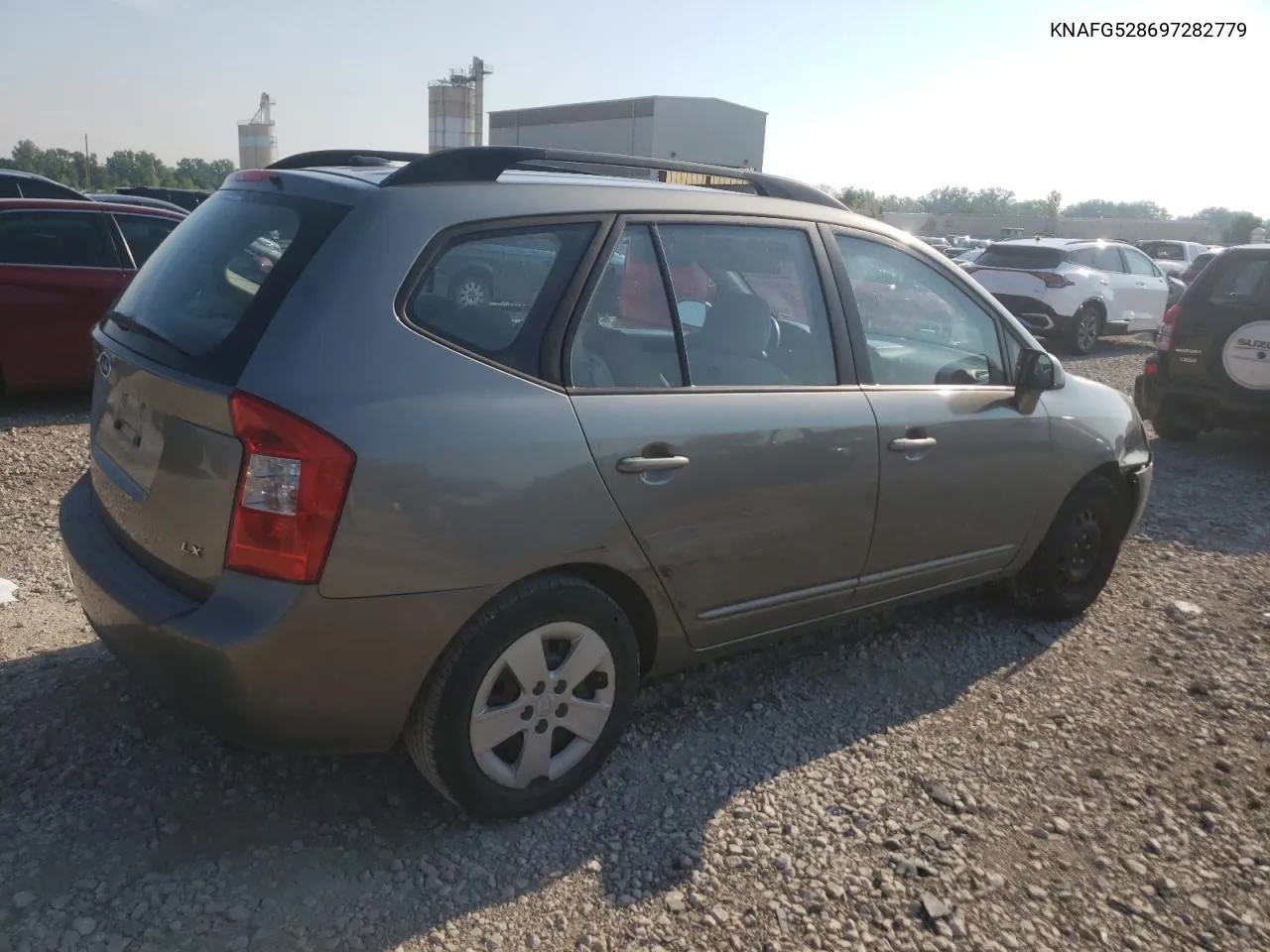 2009 Kia Rondo Base VIN: KNAFG528697282779 Lot: 58926614