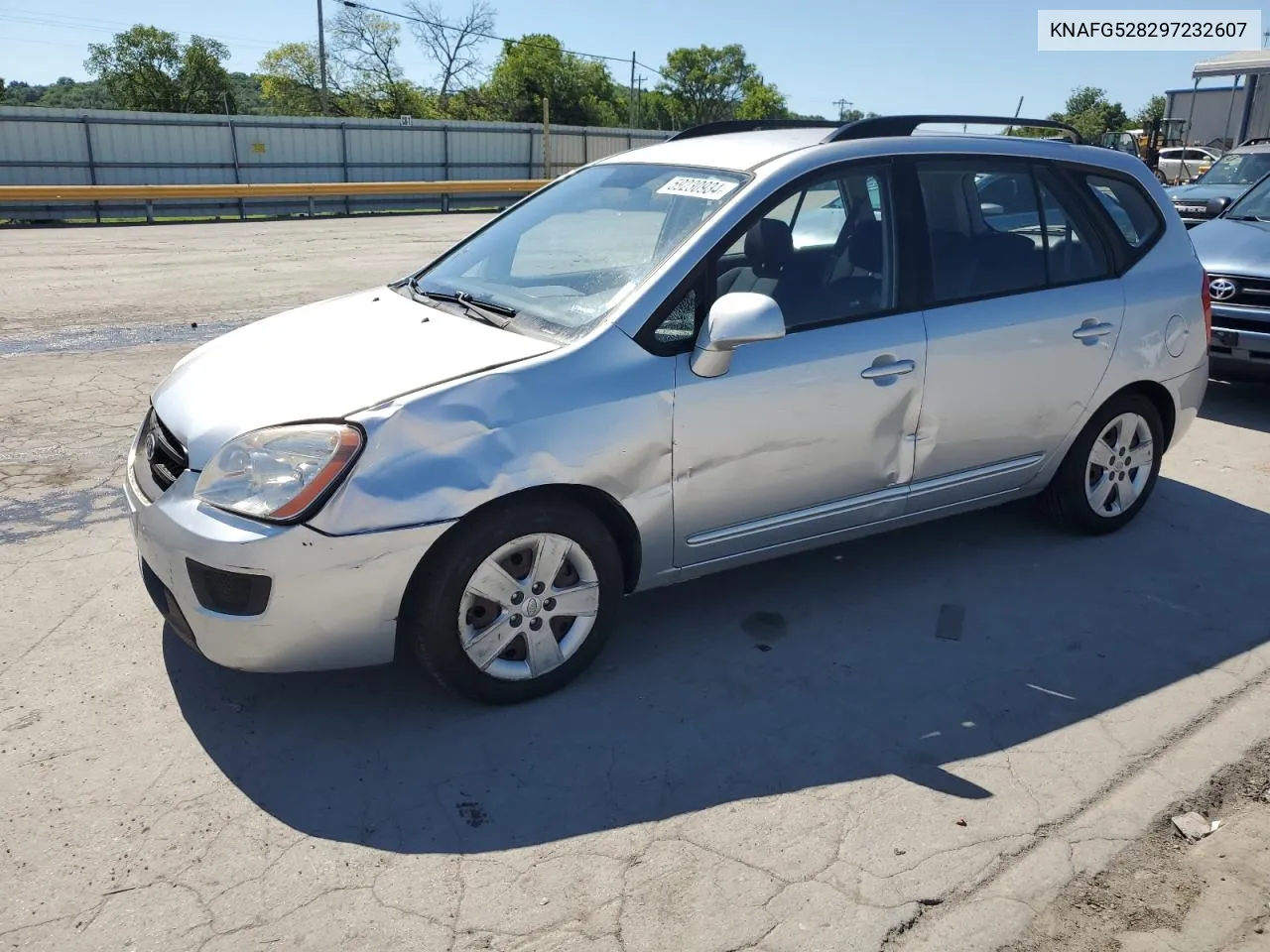 2009 Kia Rondo Base VIN: KNAFG528297232607 Lot: 59230934