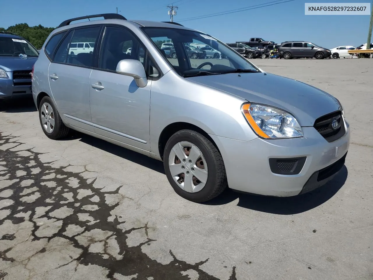 2009 Kia Rondo Base VIN: KNAFG528297232607 Lot: 59230934