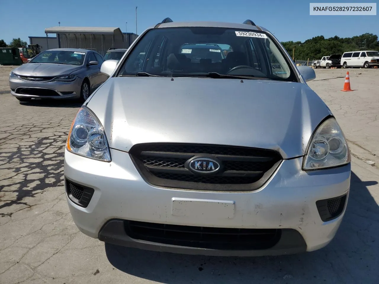 2009 Kia Rondo Base VIN: KNAFG528297232607 Lot: 59230934