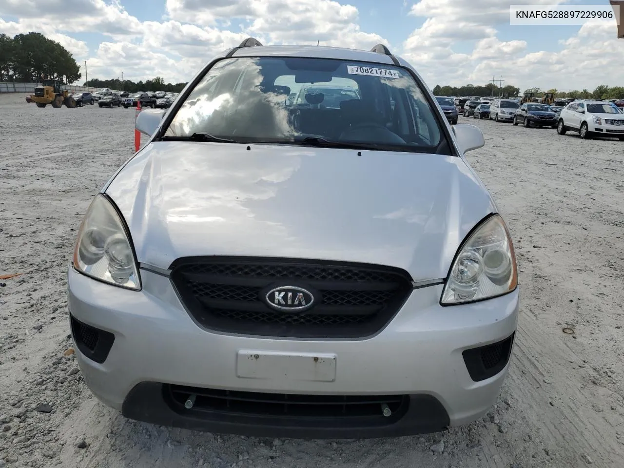 2009 Kia Rondo Base VIN: KNAFG528897229906 Lot: 70821774