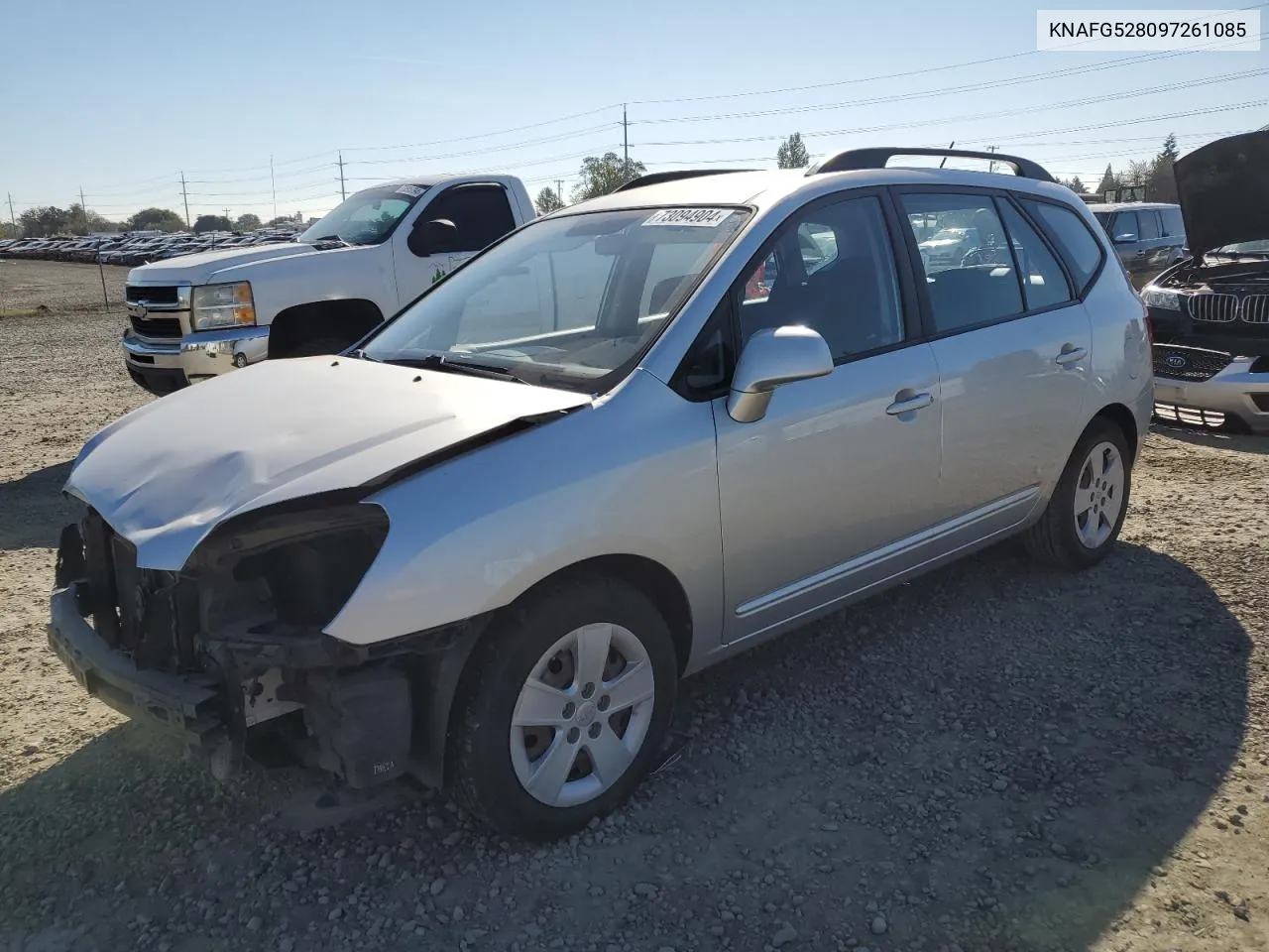 2009 Kia Rondo Base VIN: KNAFG528097261085 Lot: 73094904