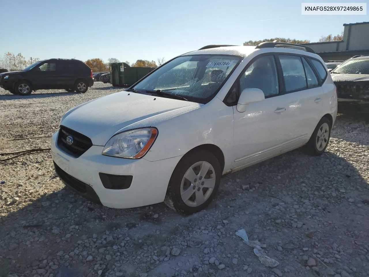 2009 Kia Rondo Base VIN: KNAFG528X97249865 Lot: 77695784