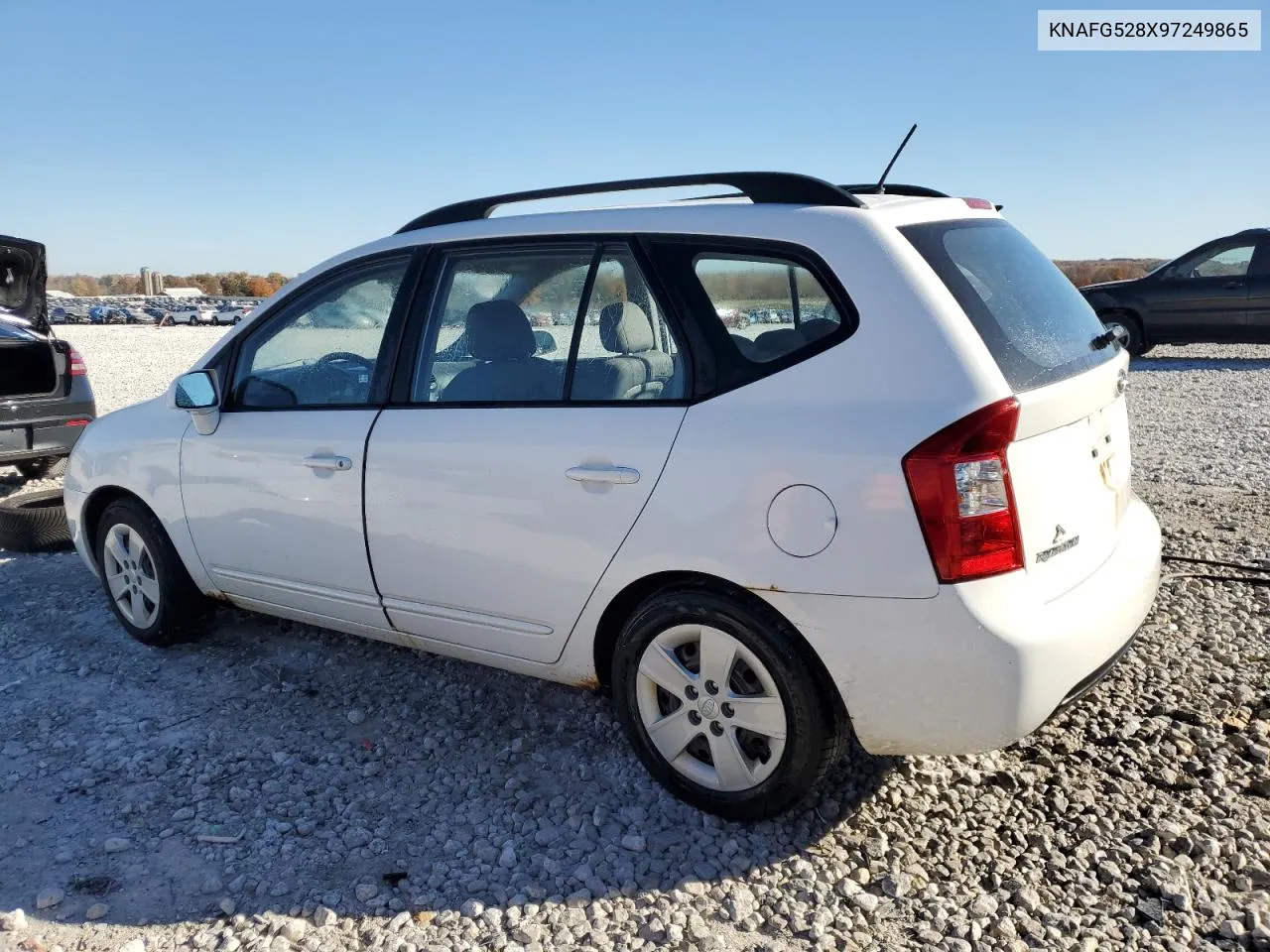 2009 Kia Rondo Base VIN: KNAFG528X97249865 Lot: 77695784