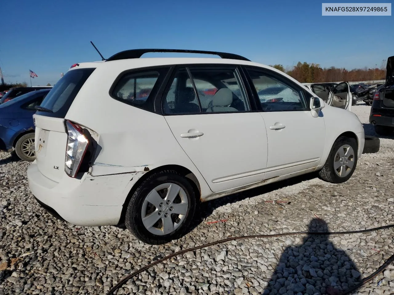 2009 Kia Rondo Base VIN: KNAFG528X97249865 Lot: 77695784