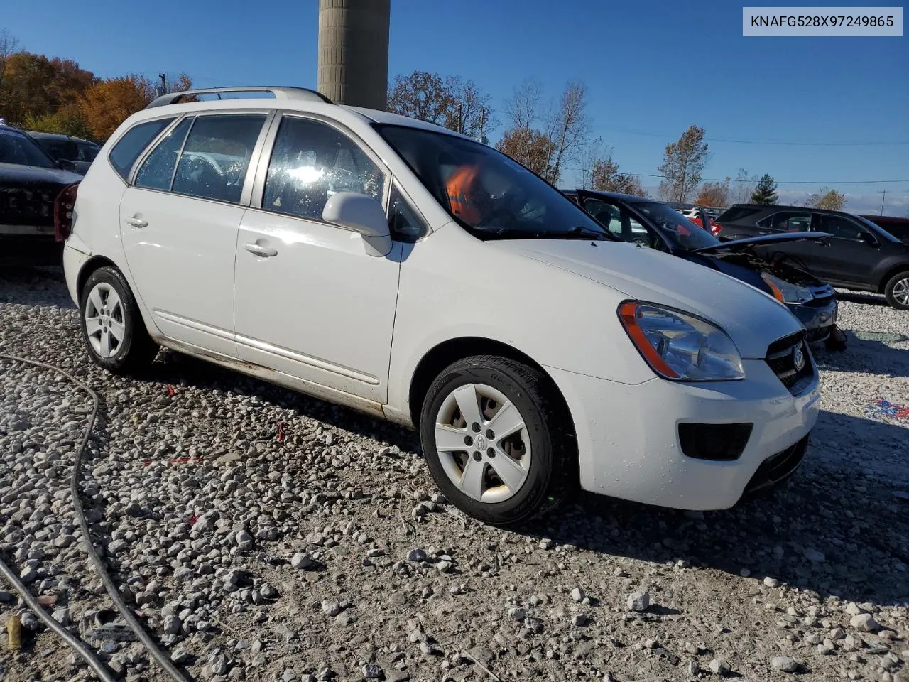 2009 Kia Rondo Base VIN: KNAFG528X97249865 Lot: 77695784