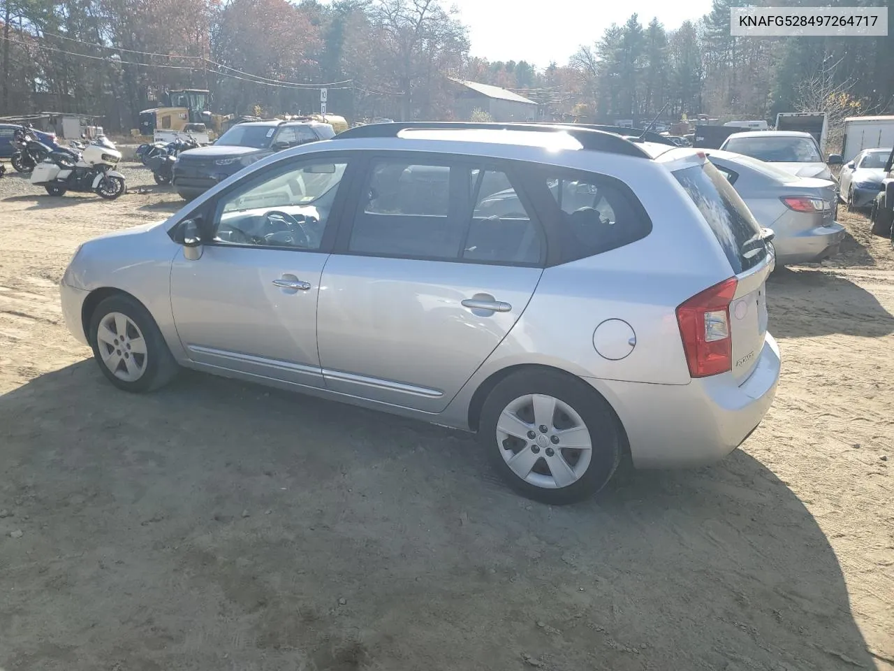 2009 Kia Rondo Base VIN: KNAFG528497264717 Lot: 78735554