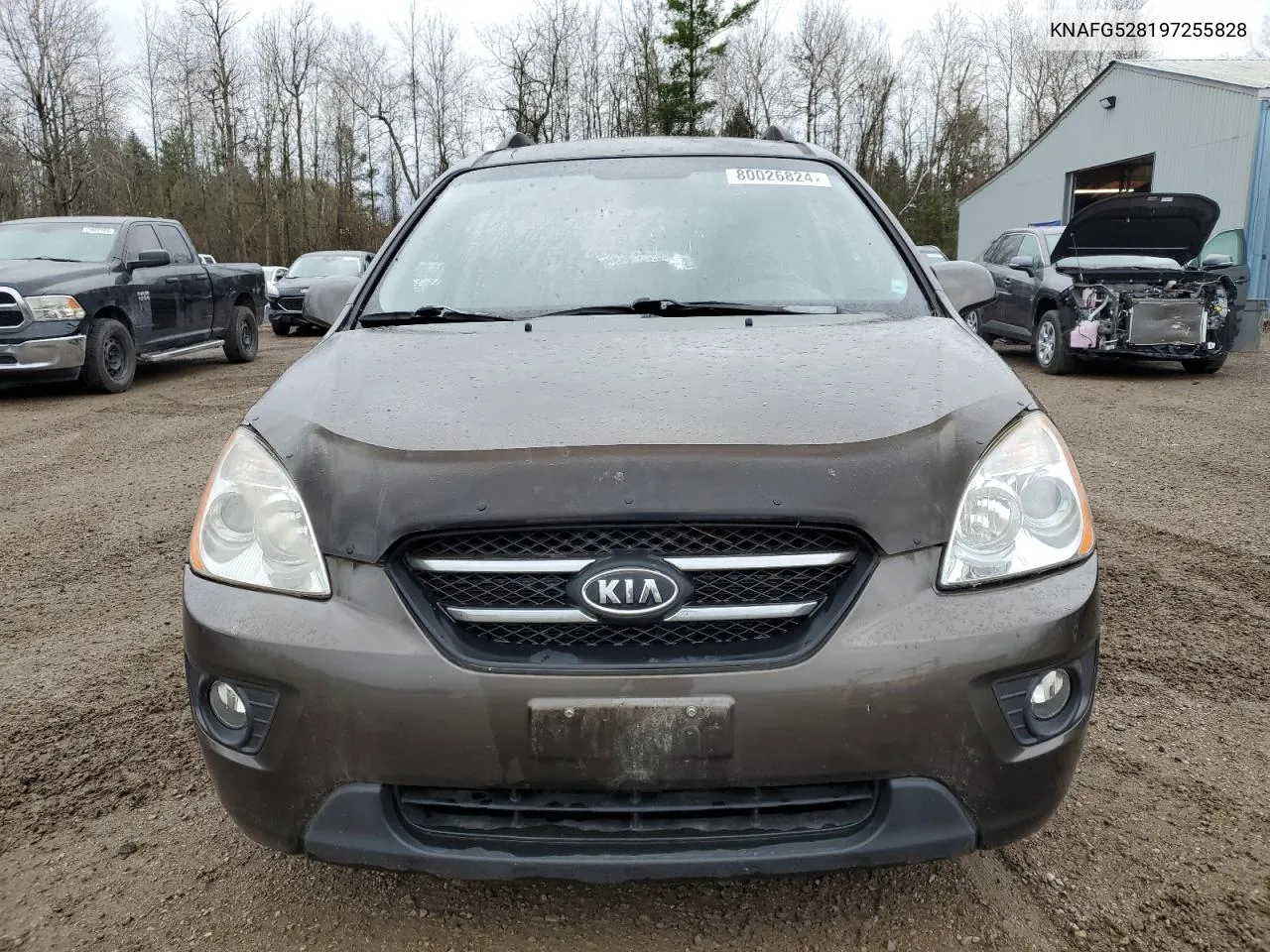 2009 Kia Rondo Base VIN: KNAFG528197255828 Lot: 80026824