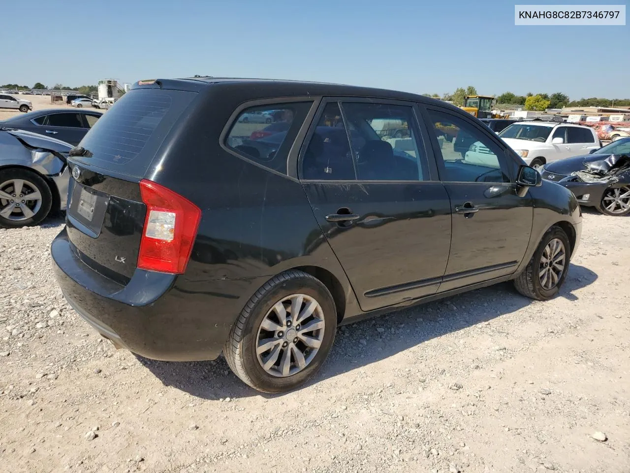 2011 Kia Rondo VIN: KNAHG8C82B7346797 Lot: 74682894