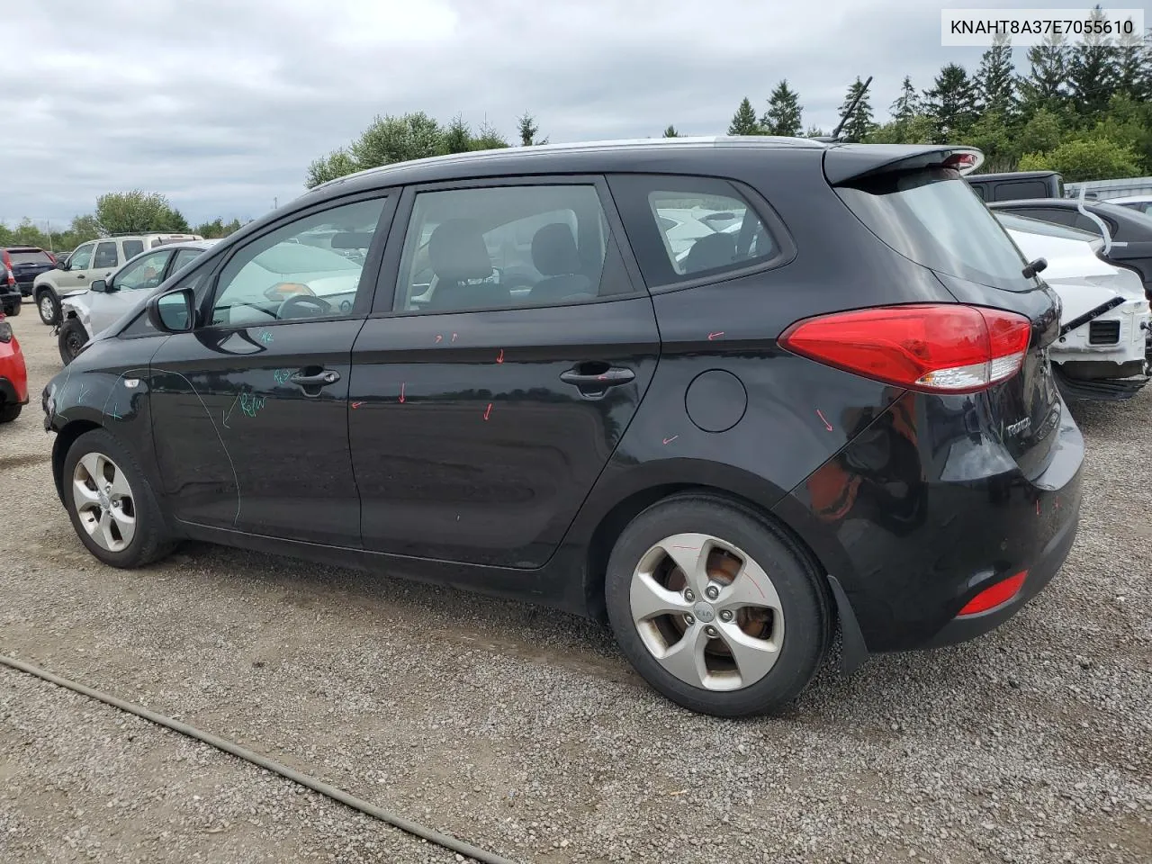 2014 Kia Rondo VIN: KNAHT8A37E7055610 Lot: 67910054