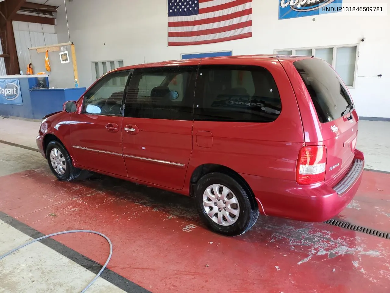 KNDUP131846509781 2004 Kia Sedona Ex