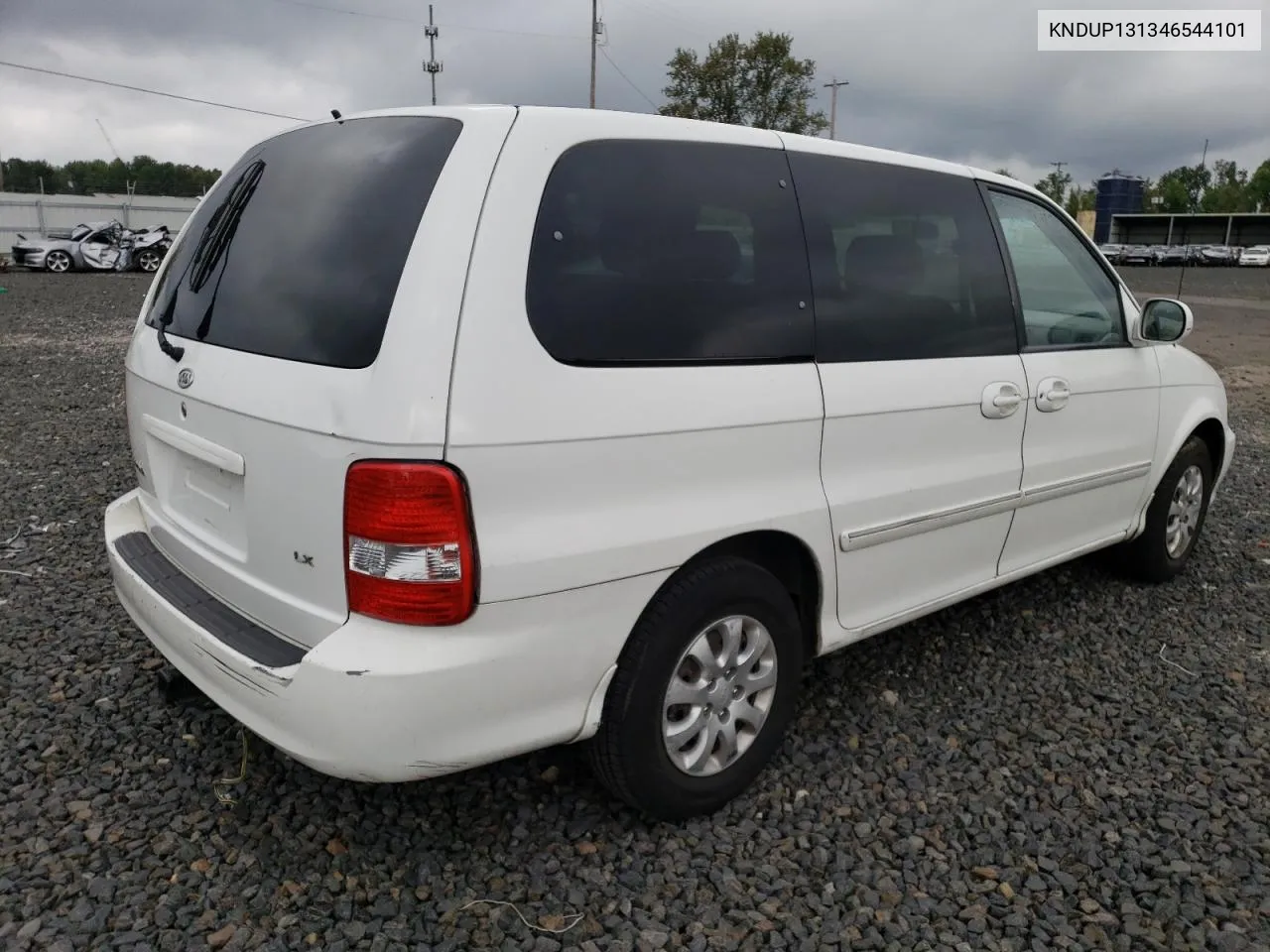 2004 Kia Sedona Ex VIN: KNDUP131346544101 Lot: 72207784