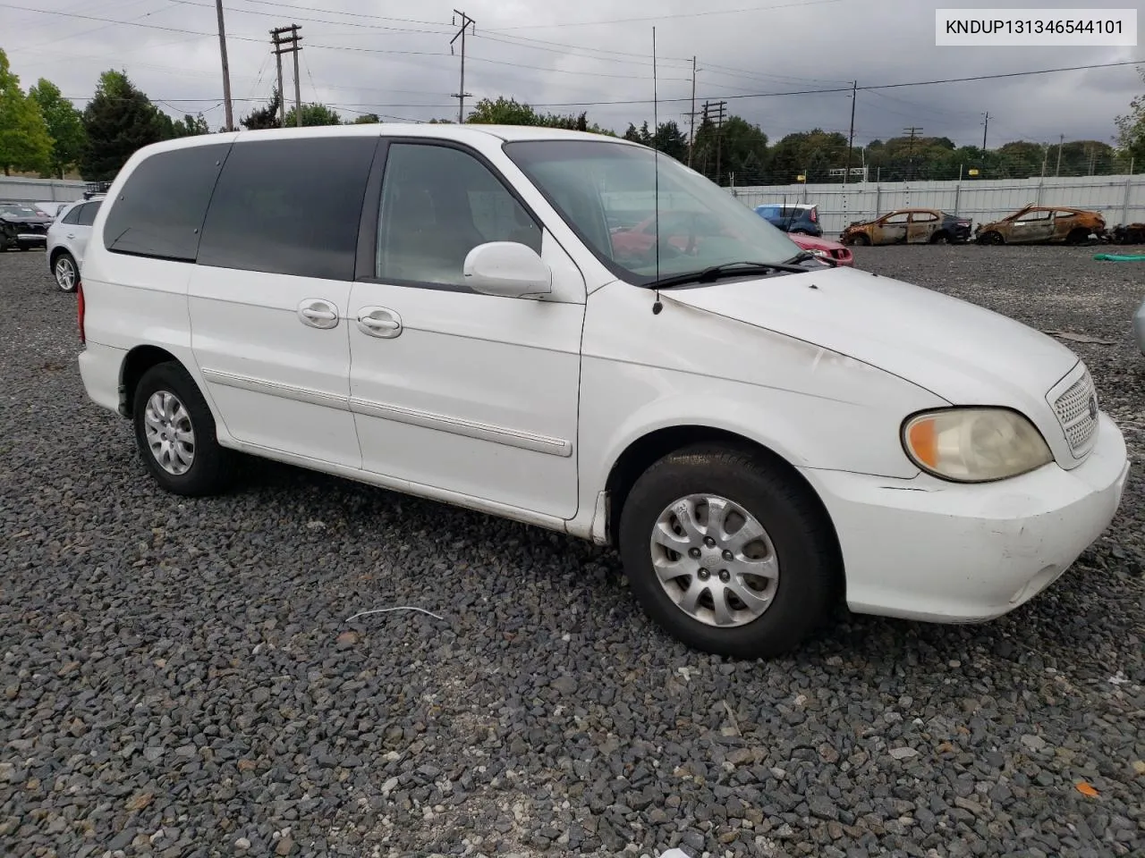 2004 Kia Sedona Ex VIN: KNDUP131346544101 Lot: 72207784