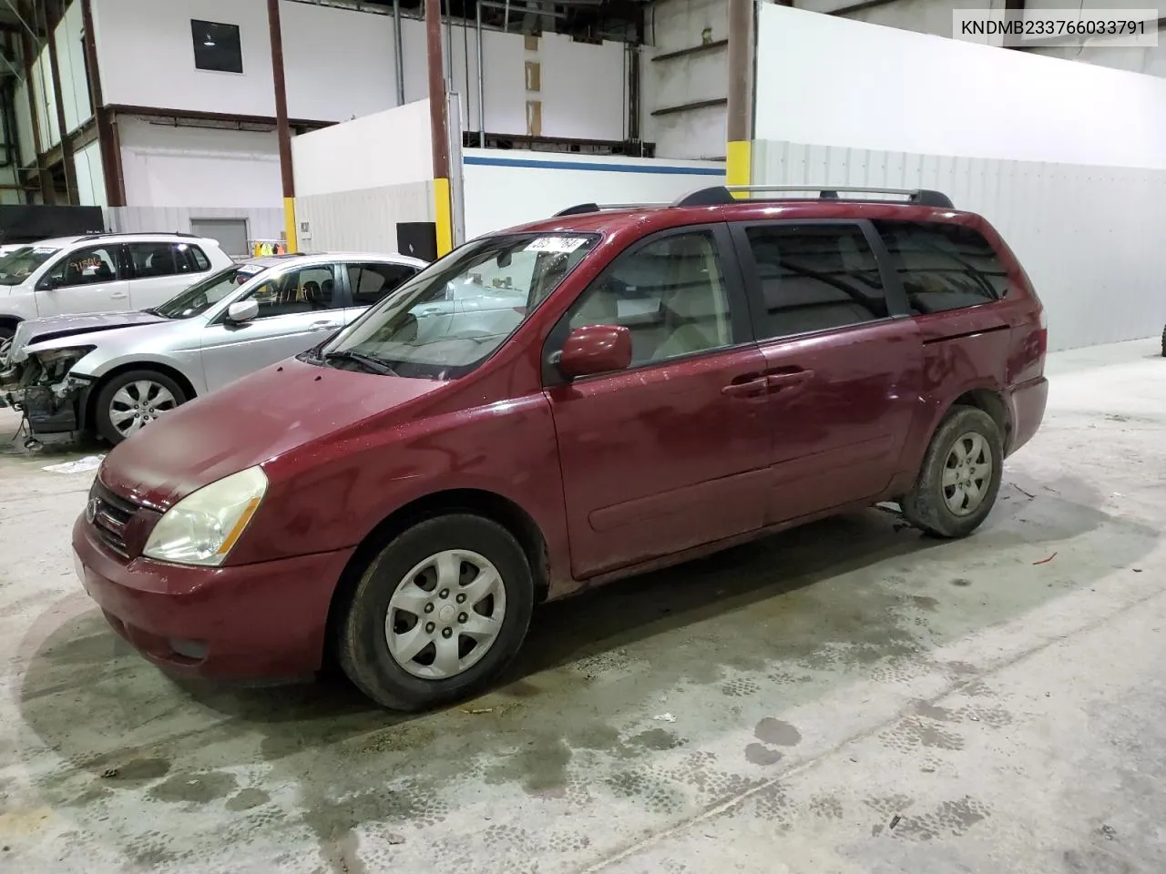 2006 Kia Sedona Ex VIN: KNDMB233766033791 Lot: 39519264