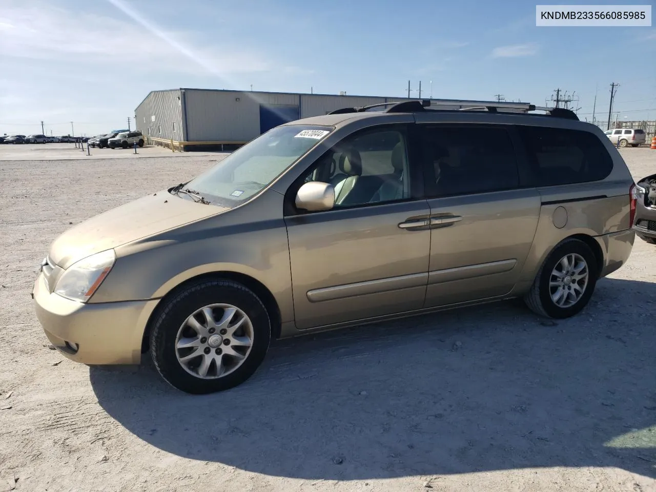 2006 Kia Sedona Ex VIN: KNDMB233566085985 Lot: 45570044