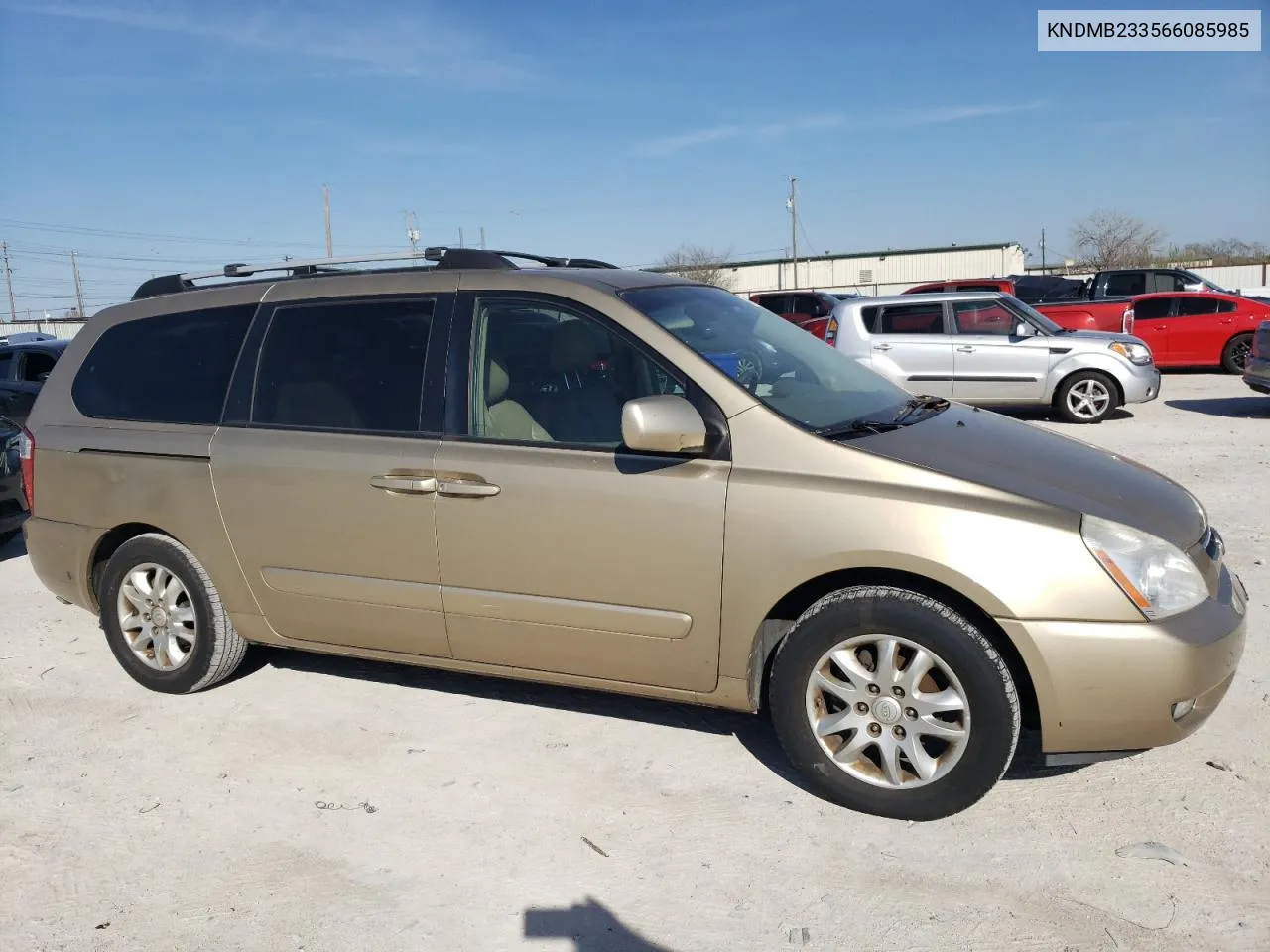 2006 Kia Sedona Ex VIN: KNDMB233566085985 Lot: 45570044