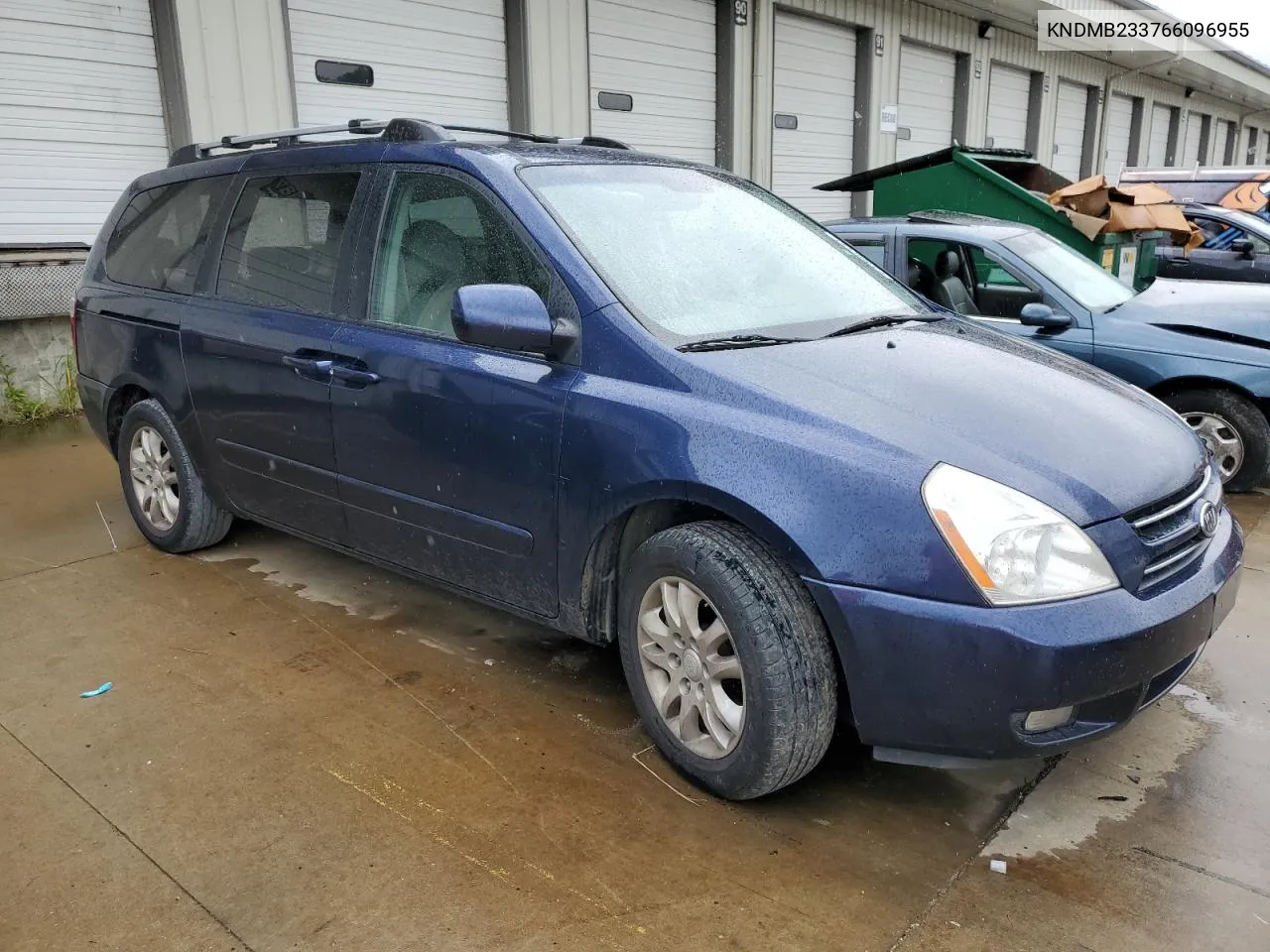 2006 Kia Sedona Ex VIN: KNDMB233766096955 Lot: 64966334