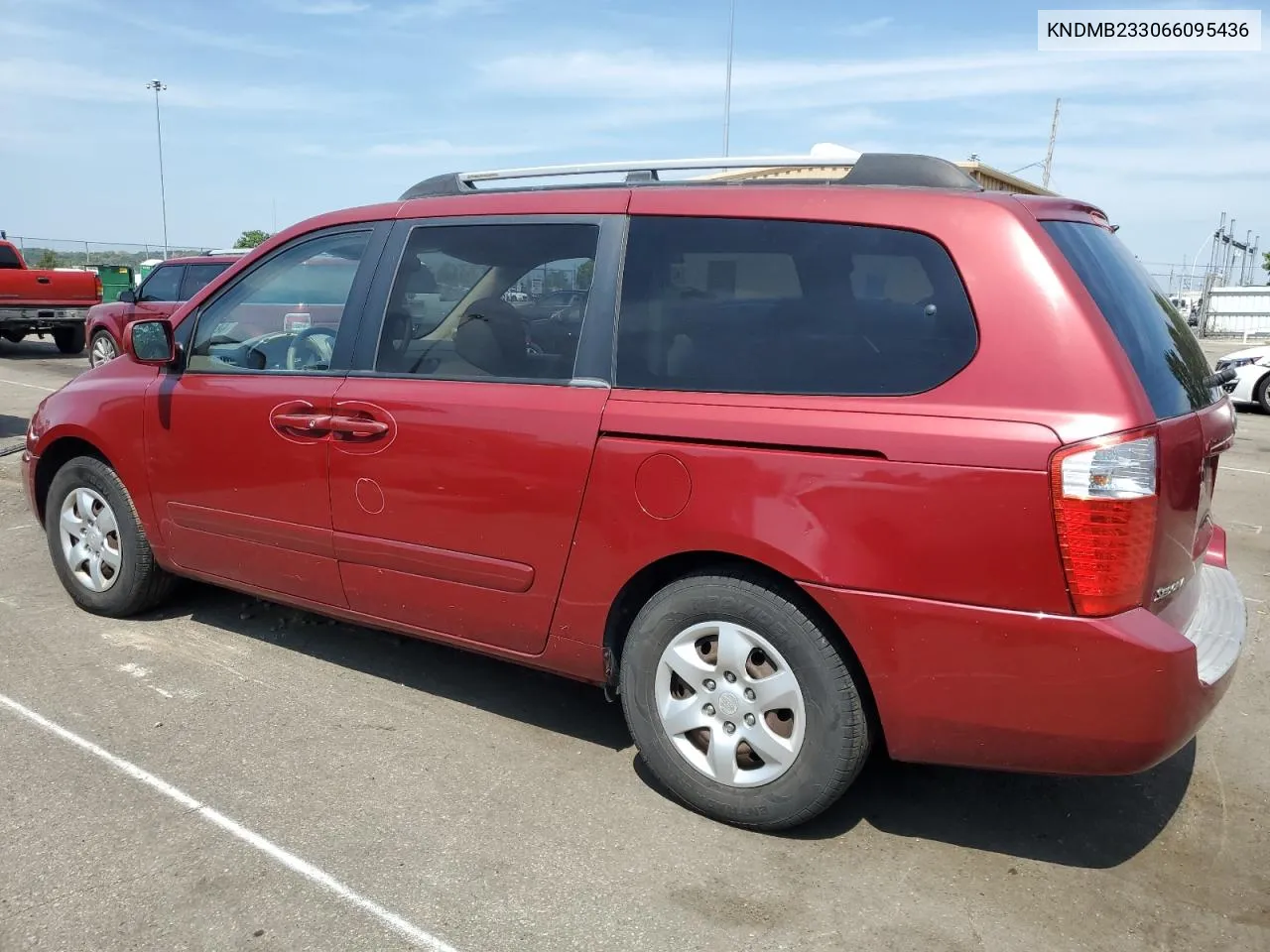 2006 Kia Sedona Ex VIN: KNDMB233066095436 Lot: 68822844