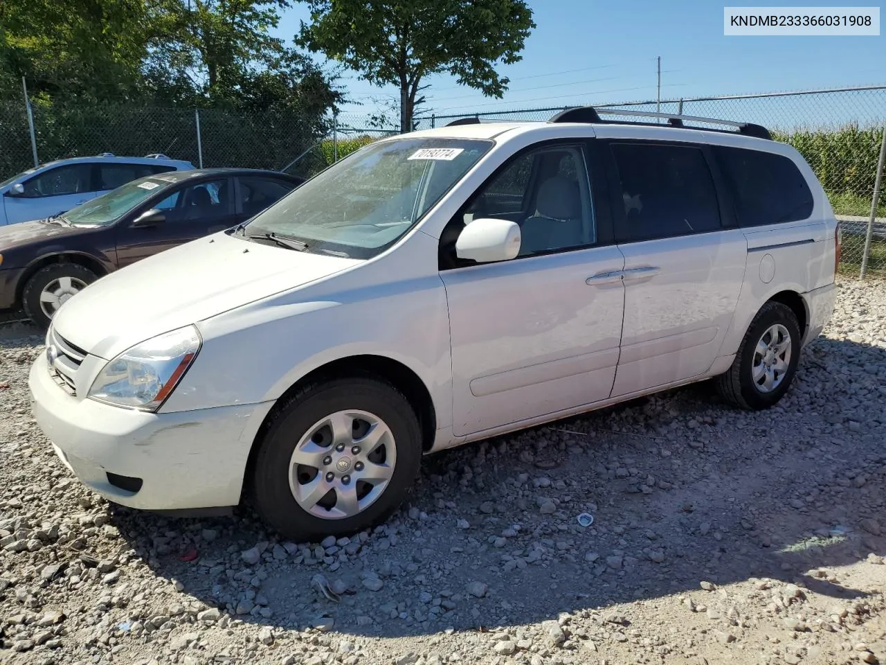 KNDMB233366031908 2006 Kia Sedona Ex