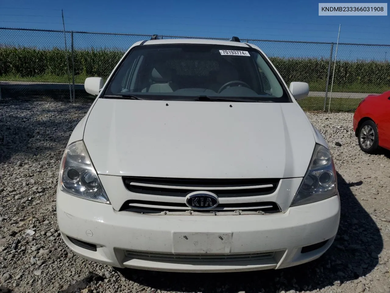 2006 Kia Sedona Ex VIN: KNDMB233366031908 Lot: 70193774