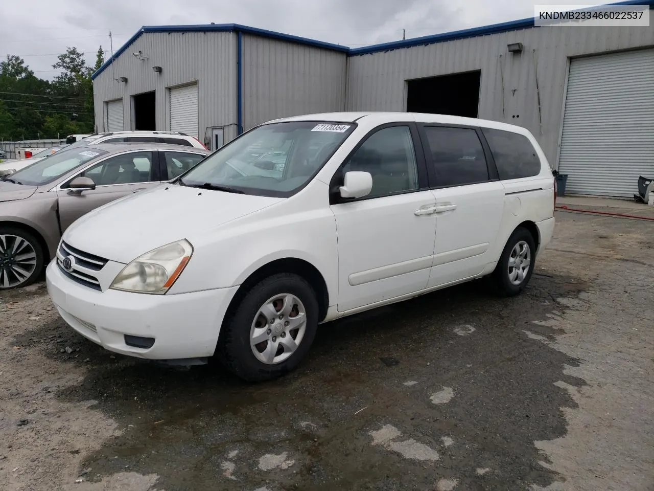 2006 Kia Sedona Ex VIN: KNDMB233466022537 Lot: 71130354