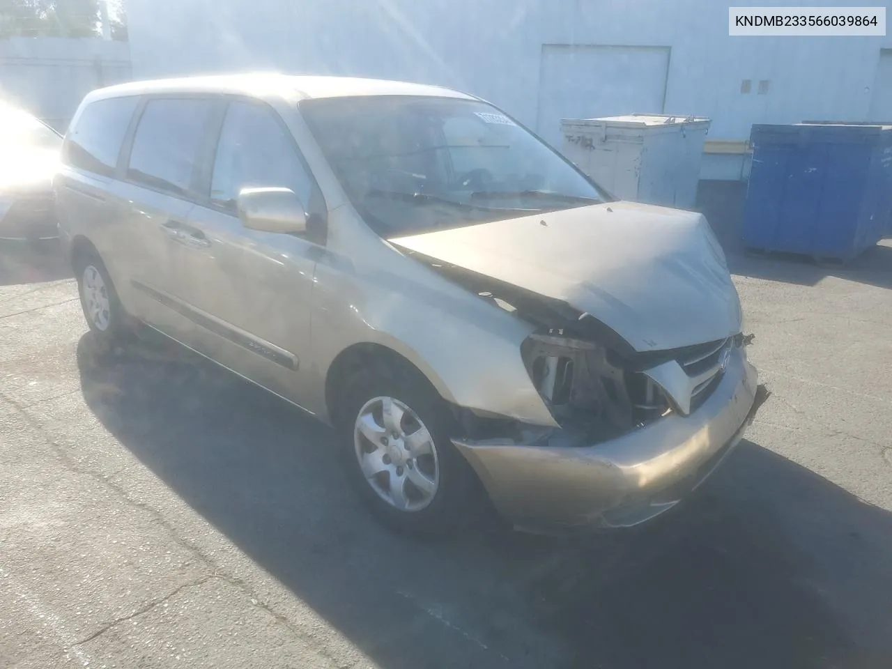 KNDMB233566039864 2006 Kia Sedona Ex