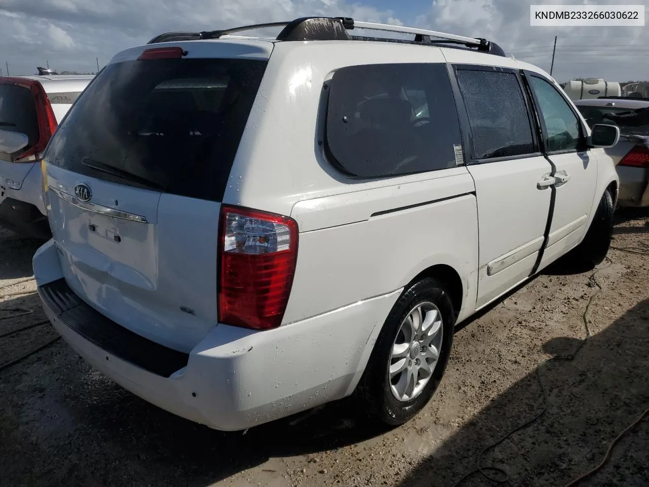 2006 Kia Sedona Ex VIN: KNDMB233266030622 Lot: 74853194