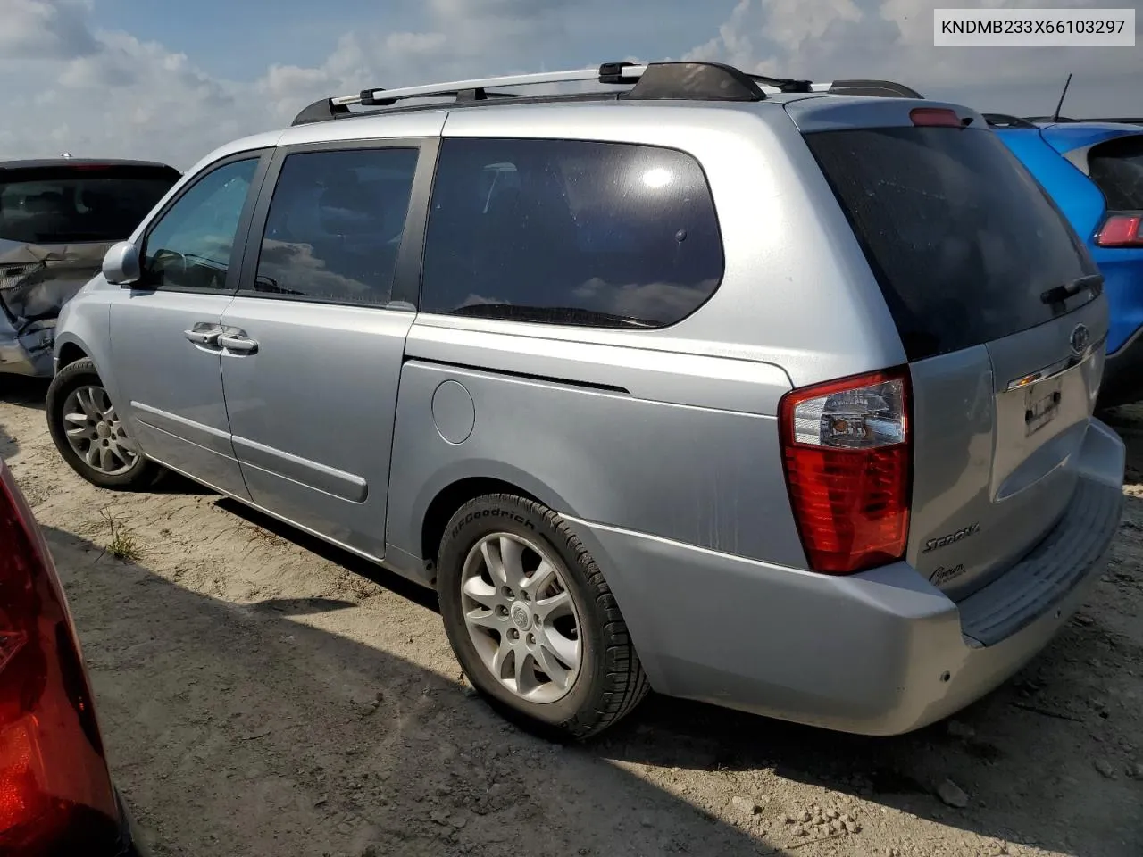 2006 Kia Sedona Ex VIN: KNDMB233X66103297 Lot: 75307764