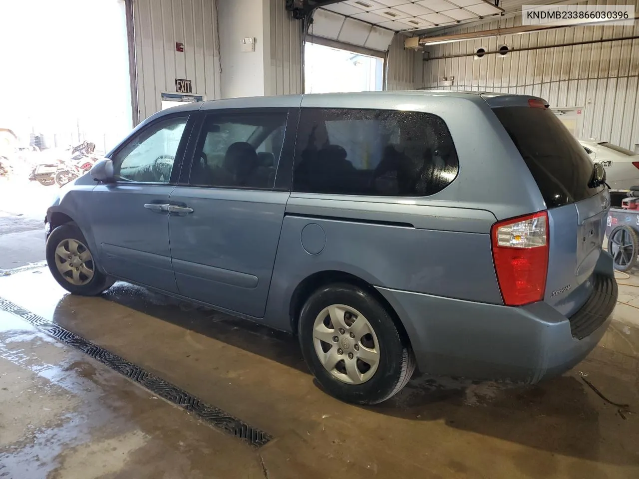 2006 Kia Sedona Ex VIN: KNDMB233866030396 Lot: 76388714