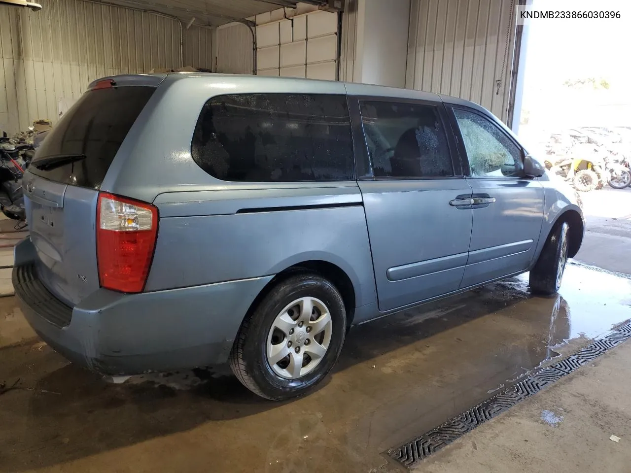 2006 Kia Sedona Ex VIN: KNDMB233866030396 Lot: 76388714