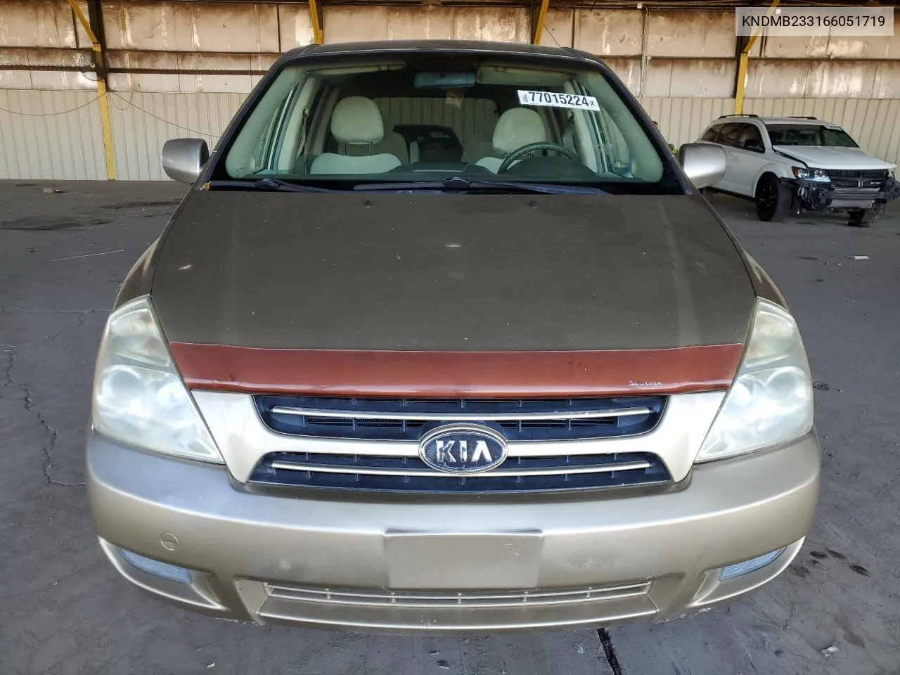 2006 Kia Sedona Ex VIN: KNDMB233166051719 Lot: 77015224