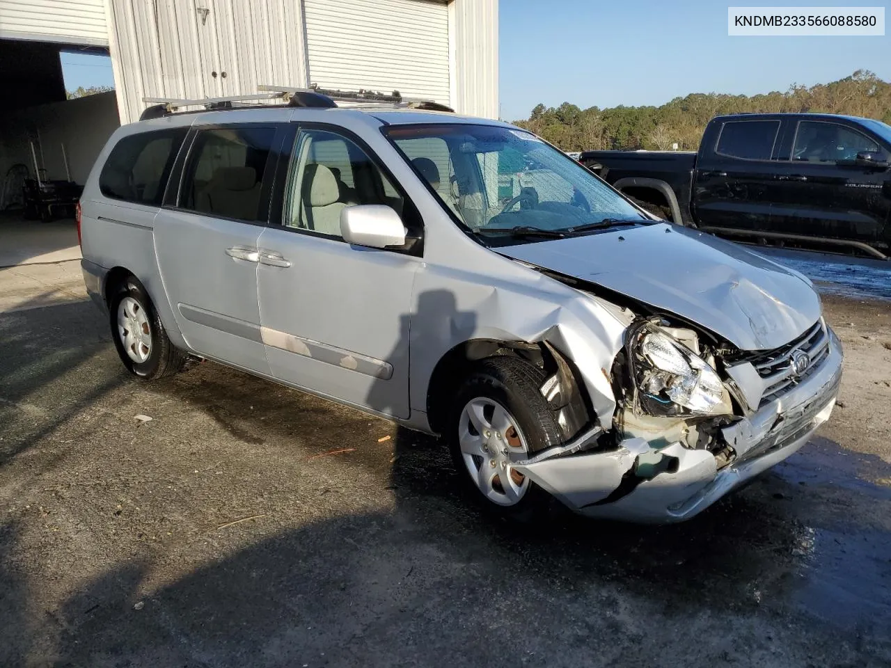 2006 Kia Sedona Ex VIN: KNDMB233566088580 Lot: 80523074