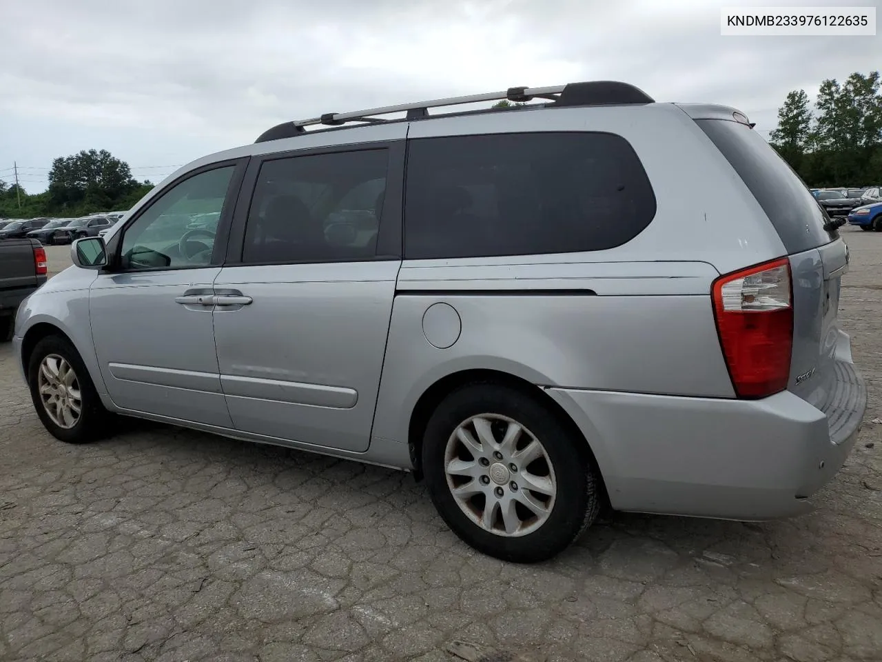 2007 Kia Sedona Ex VIN: KNDMB233976122635 Lot: 65252184