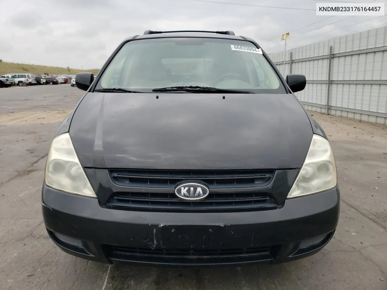 2007 Kia Sedona Ex VIN: KNDMB233176164457 Lot: 66833094