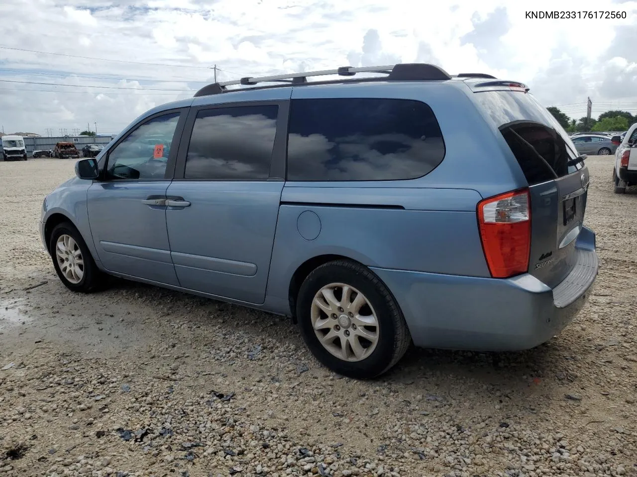 2007 Kia Sedona Ex VIN: KNDMB233176172560 Lot: 69004084