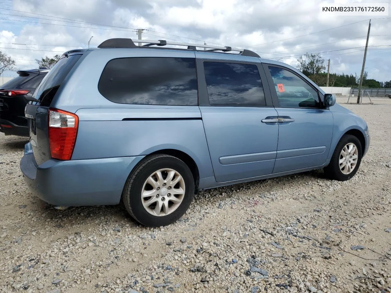 2007 Kia Sedona Ex VIN: KNDMB233176172560 Lot: 69004084