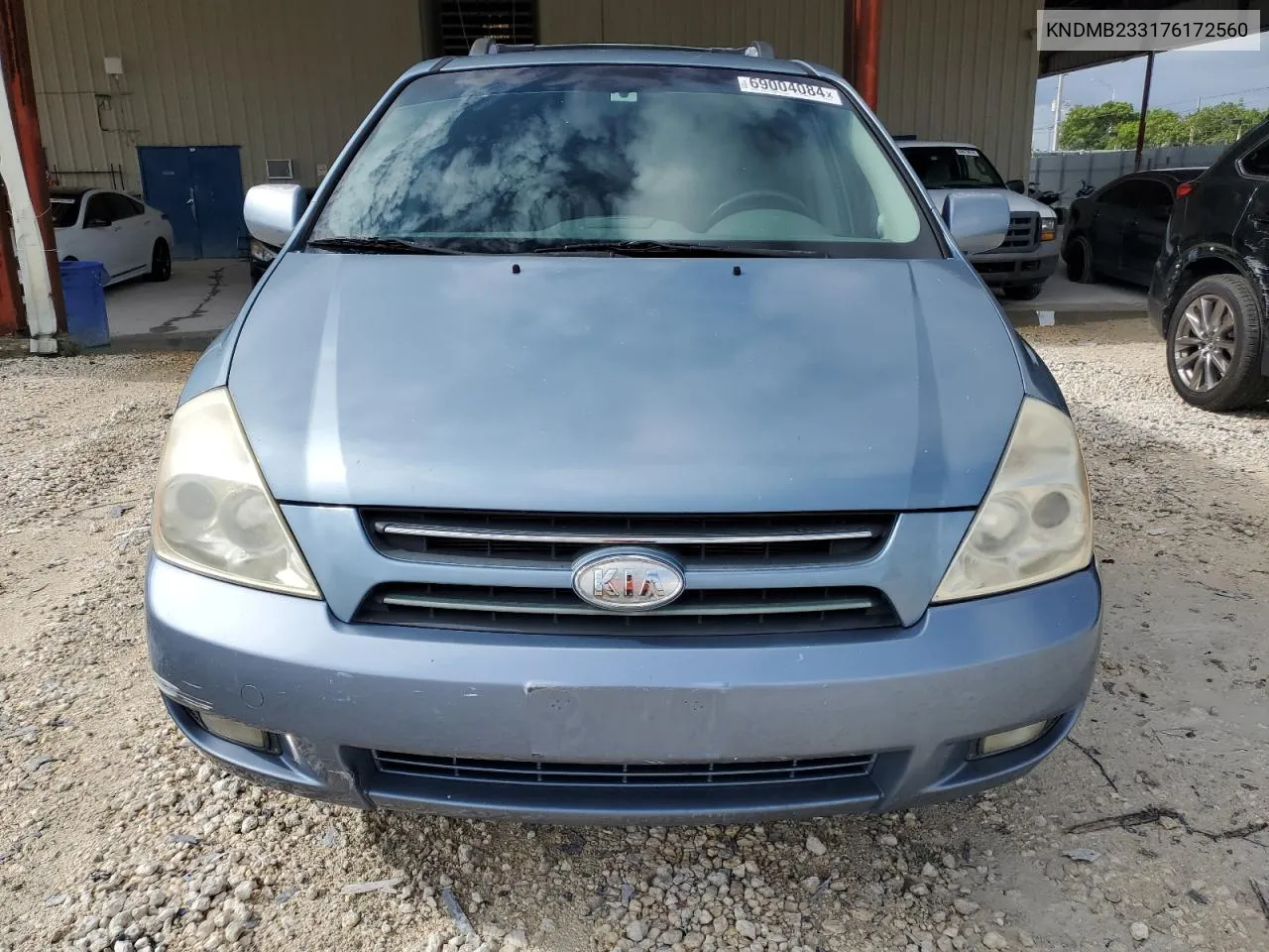 2007 Kia Sedona Ex VIN: KNDMB233176172560 Lot: 69004084