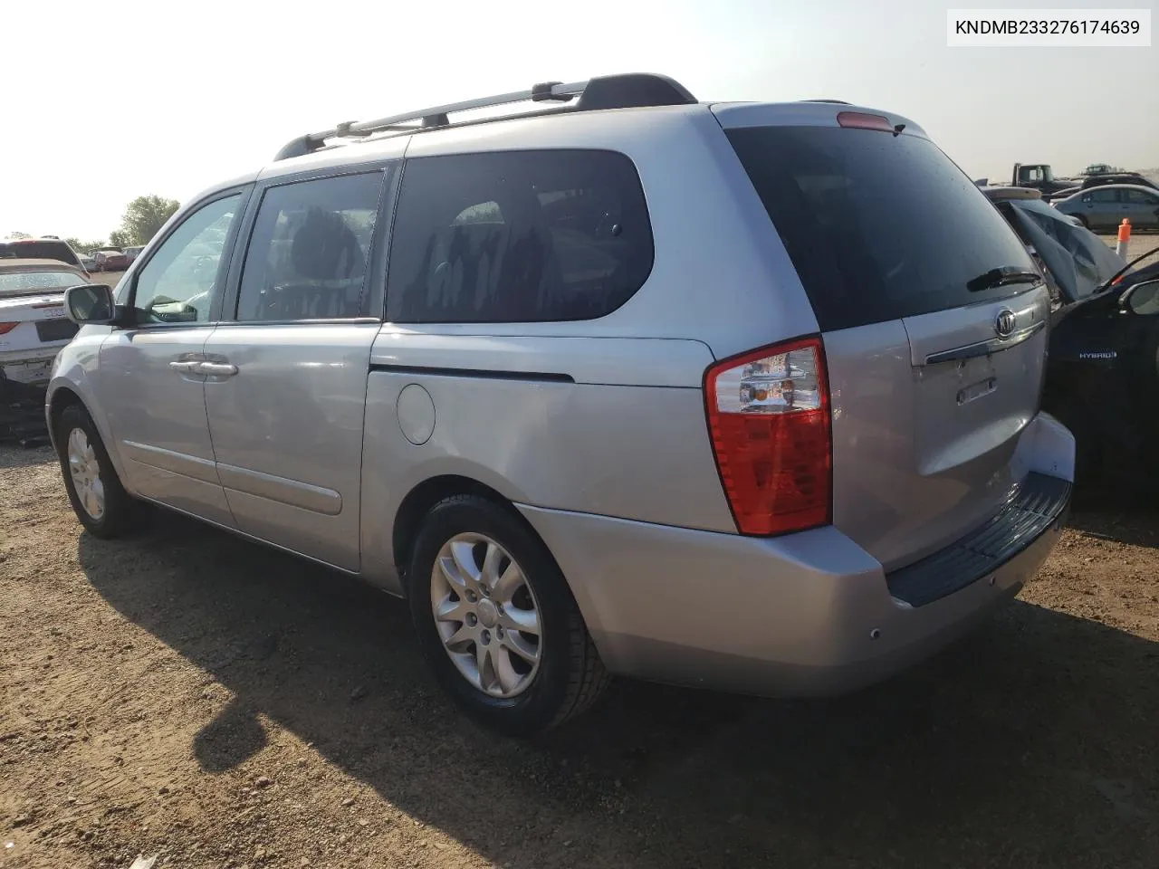 2007 Kia Sedona Ex VIN: KNDMB233276174639 Lot: 70691984