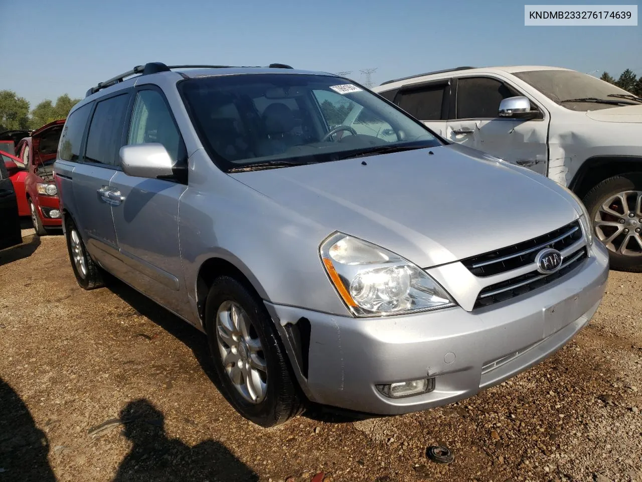 2007 Kia Sedona Ex VIN: KNDMB233276174639 Lot: 70691984