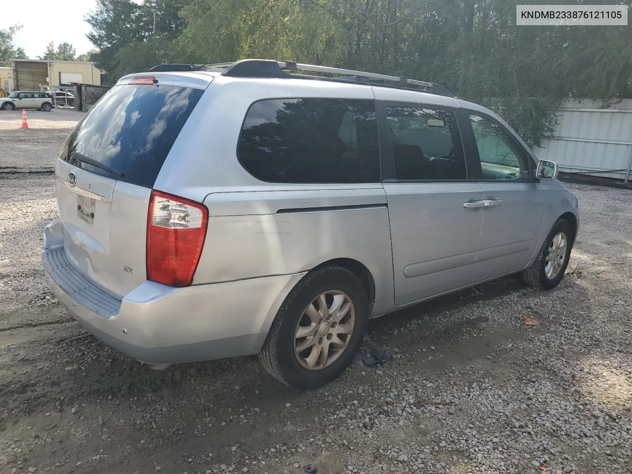 KNDMB233876121105 2007 Kia Sedona Ex