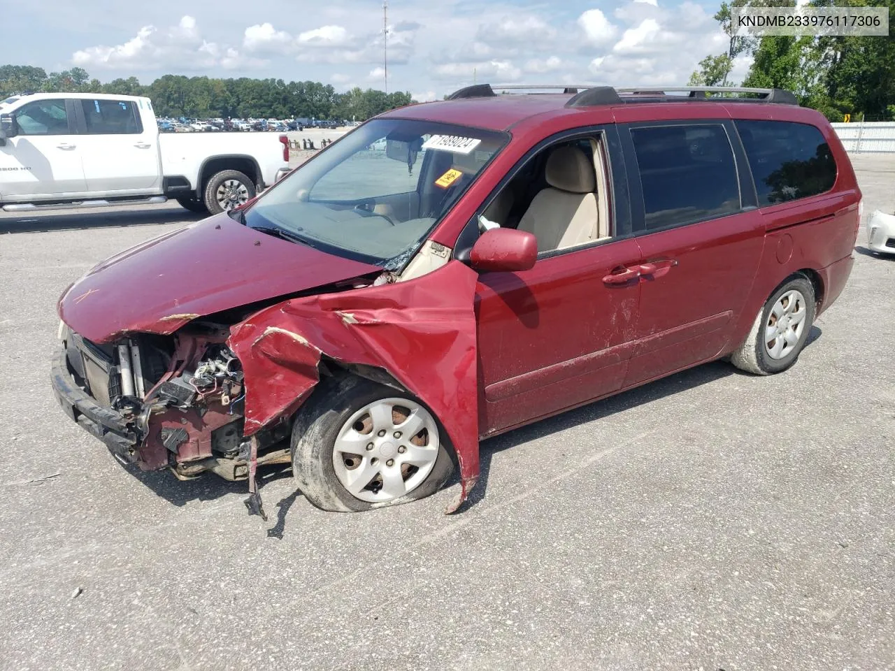 KNDMB233976117306 2007 Kia Sedona Ex