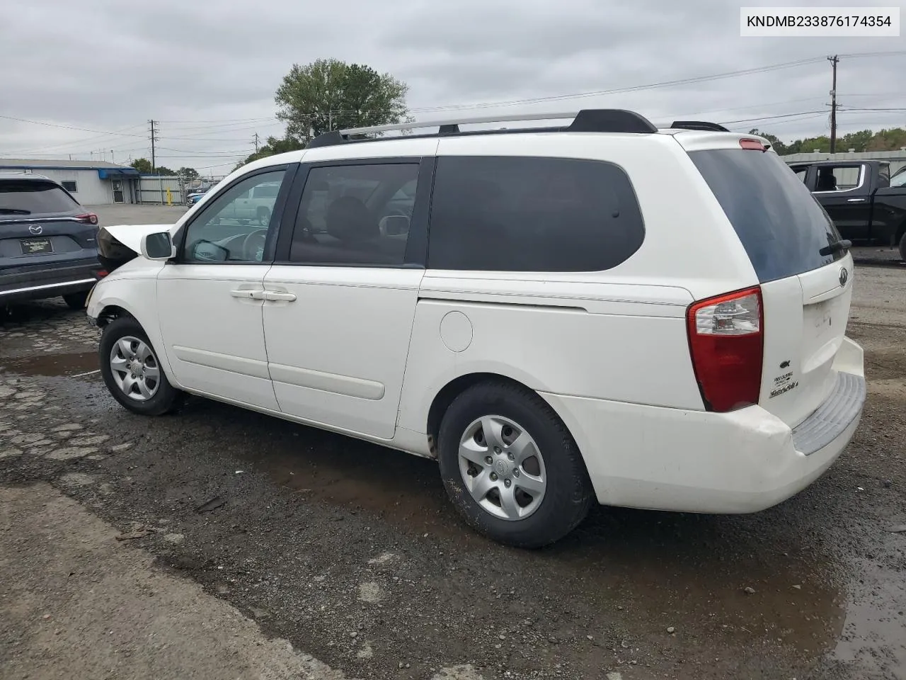 2007 Kia Sedona Ex VIN: KNDMB233876174354 Lot: 78527234