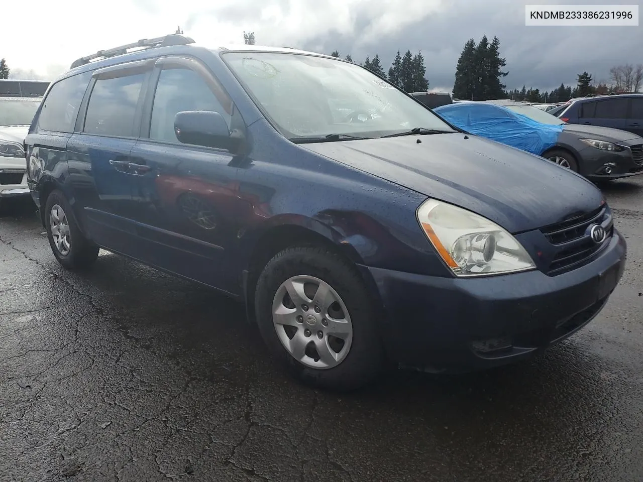 2008 Kia Sedona Ex VIN: KNDMB233386231996 Lot: 43247974