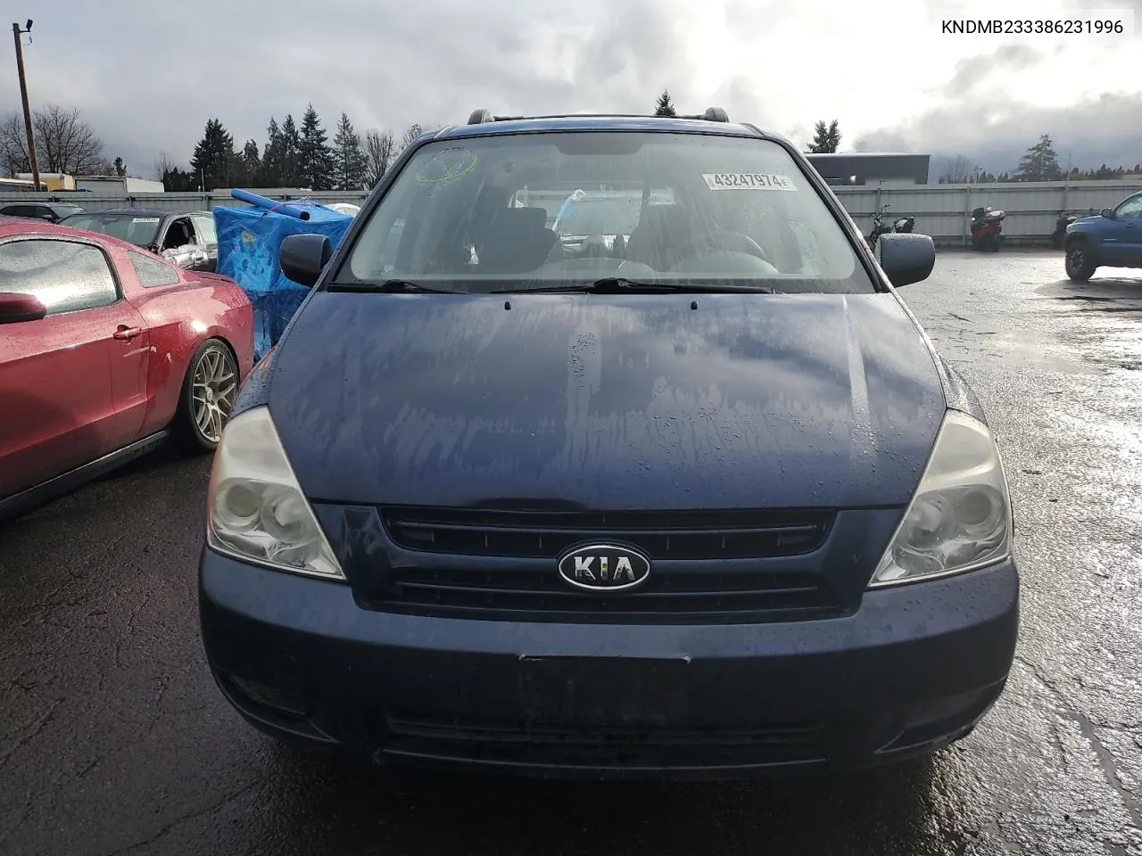 KNDMB233386231996 2008 Kia Sedona Ex